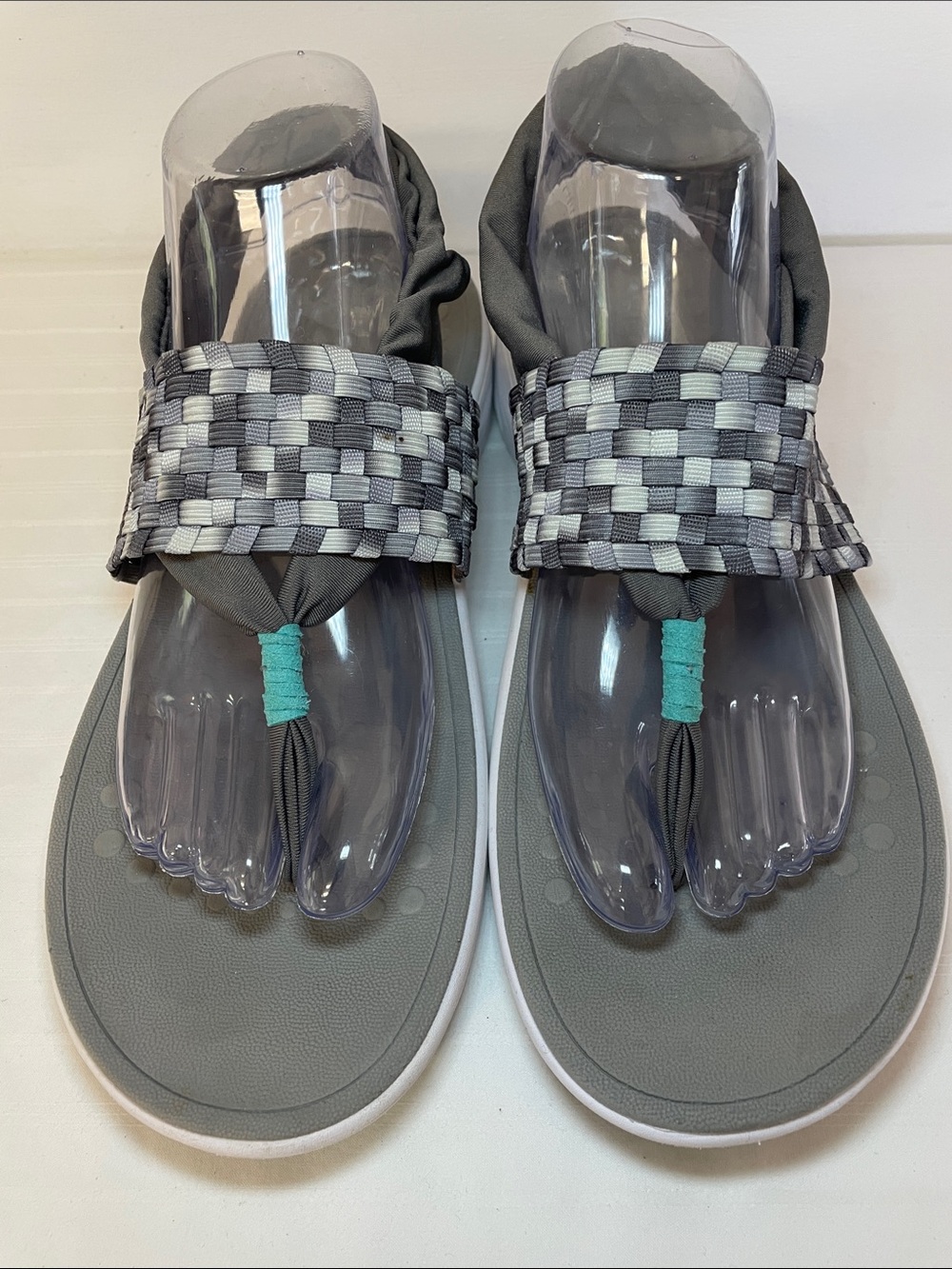 Vionic Serene Tia Active Sling Orthotic Sandal Size 10 Gray roomy&comfortable